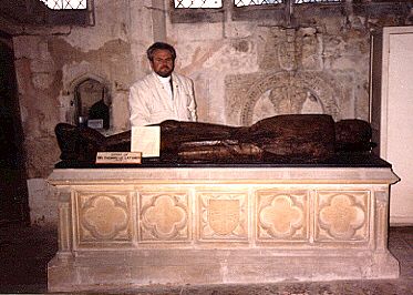 Wooden effigy of Lord Thomas le Latimer 1271 -c.1333