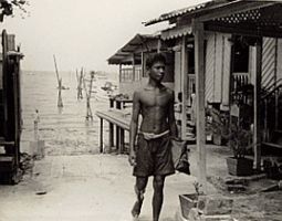 Awang's boatyard was a few hundred yards from Tiger Balm Gardens.