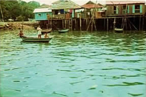 Children of the kampong at play